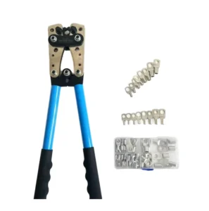 HX-50B Heavy Duty Copper Aluminum Nose Terminal Crimping Pliers Hand Tools Kit