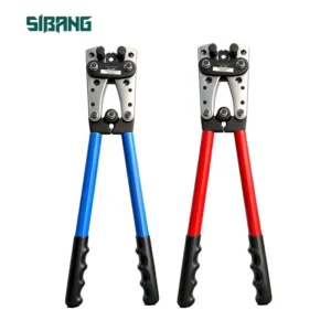 HX-50B Wire Terminal Crimping Tool 6-50Mm2 Heavy Duty Cable Lug Crimper Plier