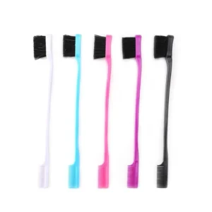 Hair Edge Brushes Double Sided Edge Hair Brush Comb Hair Styling Beauty Salon Dressing Tools