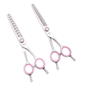 Hair Scissors 6” Stainless Thinning Scissors Hairdressing Scissors Special Antlers Teeth Beauty Shears A2006