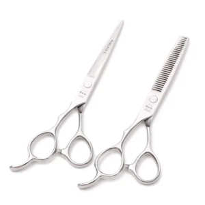 Hair Scissors Left Hand 5.5” 6″ 7″ Japan Steel Hair Cutting Scissors Thinning Shears Hairdressing Scissors Professional A8000