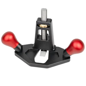 Hand Chisel Cutting Depth Adjustable Aluminum Alloy Hand Wood Planer Router Plane for Professional Woodworking