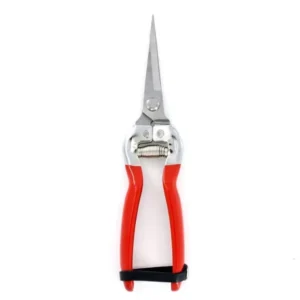 Hand Garden Tools Picking Scissors Pruner Fruit Scissors Sharp Long Straight Steel Grape Scissors Pruning Shears