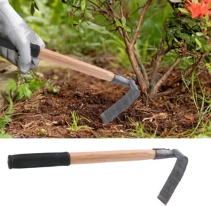 Hand Pulled Plow Agricultural Trenching Pointed Hoe Manual Vegetable Planting and Soil Loosening Tool