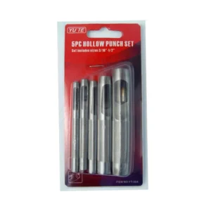 Hand Tool 6PCS Leather Hollow Punch & Hole Punch Tools 3 4 5 6 7 8mm