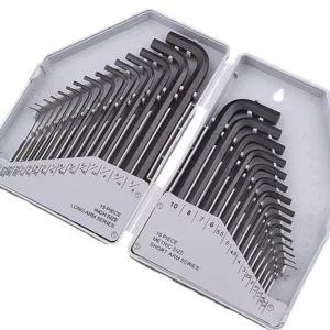 Hand Tools CRV Steel Allen Key Set Metric Inch Hex Wrench Socket Screw Allen Key Set