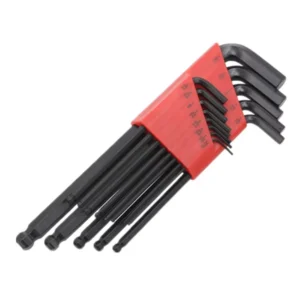 Hand Tools Wrench 13pcs Sae Metric Medium Long Ball Hex Key Set