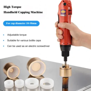 Handheld Capping Machine Manual Capping Tools for Household and Industrial Use