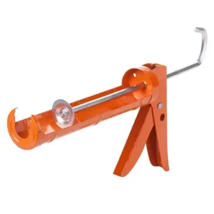 Handle Caulking Gun Lightweight Steel Caulking Guns 360 Rotatable Iron Skeleton Rotating Caulking Gun for Construction