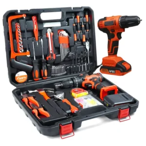 Hardware Electrical Power Combo Kit Cordless Herramientas Drill Machine Set Other Hand Wrench Tool Box Set Tools Kit Tool Sets