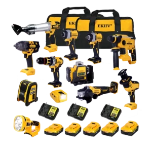 Hardware Electrical Power Combo Kit Cordless Herramientas Drill Machine Set Other Hand Wrench Tool Box Set Tools Kit Tool Sets