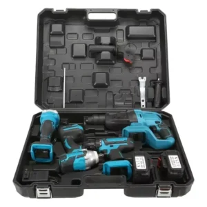 Hardware Electrical Power Cordless Drill Machine Set Other Hand Wrench Tool Box Tools Kit Sets