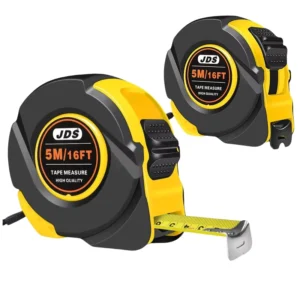 Heavy-Duty 5-Meter Metric Scale Tape Measure Easy Read with Protective Case for Accurate Measurements
