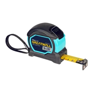 Heavy Duty 7.5m 25ft Rubber Coat Self Locking Tape Measure Custom Metric Waterproof Measuring Ruler Durable Tape Measures