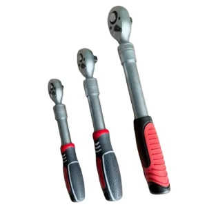Heavy Duty 72 Tooth Ratchet Wrench with Metal Handle Multi Function Socket Wrench for Mechanic