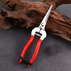 Heavy Duty Anti Slip Grip Home Garden Pruning Grape Clipper Pruners Industrial DIY Fruit Shear Sharp Curved Blade Tree Trimmer