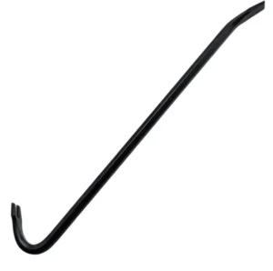 Heavy Duty Crowbar Metal Carbon Steel Wrecking Pry Tire Crow Bar Manual Hexagonal Nail Crowbar