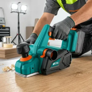 Heavy Duty Durable Safety Lock Design 20V Brushless Cordless Electric Hand Planer for Construction for Furniture Making