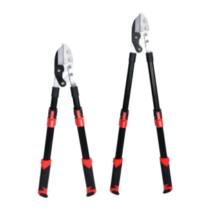 Heavy Duty Long Handle Retractable Power Pruner Steel Labor Saving Pruning Shears for Large Fruit Branches Garden Tool for Trees