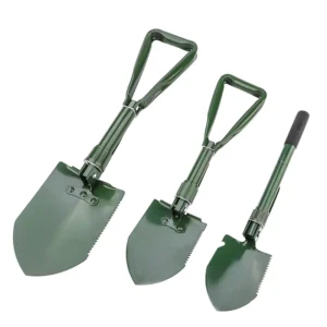 Heavy Duty Stainless Steel Folding Shovel Portable Outdoor Camping Garden Farm Spade