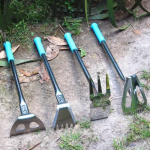 Heavy Duty Stainless Steel Garden Hoe for Loosening Soil Essential Planting and Agriculture Tools