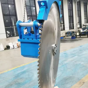 Heavy Gauge Steel Rock Saw with Replaceable Teeth and Blades