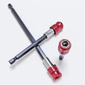 Hex 1 4 Shank 60 300mm Quick release Bits Holder Self Locking Adaptor Extension Rod Bar for Electric Drill Screwdriver