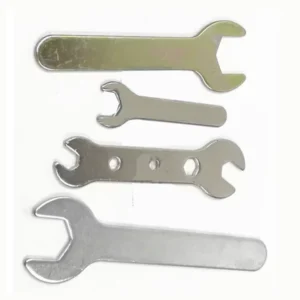 Hex Flat Open End Wrench Portable Flat Spanner Galvanized Forged Multifunctional DIY Metric OEM Carbon Steel