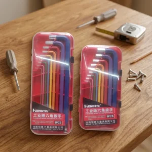 Hex Key Set Chrome Vanadium Steel Finished Hexagonal Star Screwdriver for Home Decoration and Car Use Durable and Hardened