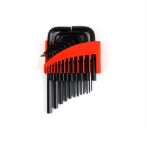 Hex Key Set Made of Alloy Steel Hardness 54 Plastic Shell Allen Key Set