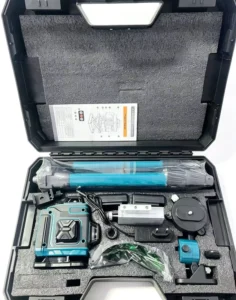 High Accuracy 12 Line Green Ray Spirit Level 3D All Around Wall Laser Level DIY Battery Powered Ground Level BW FK