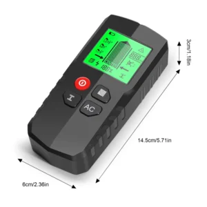 High Accuracy 5 in 1 Wall Stud and Metal Detector Measuring Instrument with Customized Support From China Cross Border