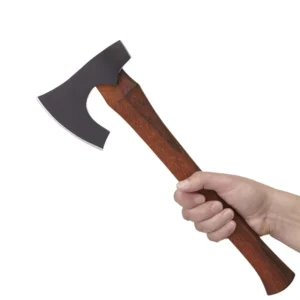 High Carbon Steel Double Blade Felling Axe with Durable Long Wood Handle Multi Tool Split for Camping and Wood Chopping
