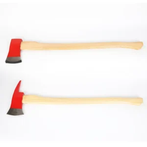 High Carbon Steel Fire Ax with Wooden Handle Firefighting Equipment Rescue Ax for Forest Firewood Direct Manufacturer