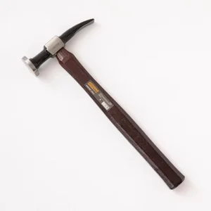 High Carbon Steel Round Flat Head Vehicle Tool Auto Repair Hammer with Walnut Wood Handle