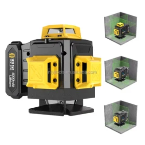 High Definition Industrial Grade Digital Building Durable Green 3D 360 Laser Level 16 Lines Detector Tripod