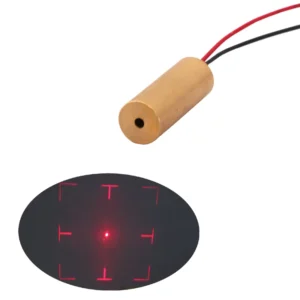 High End Red Laser Module 10mW 650nm Red Dot line DOE Lines Square Laser Module Grid Pattern Red Laser Module Diffractive Optics
