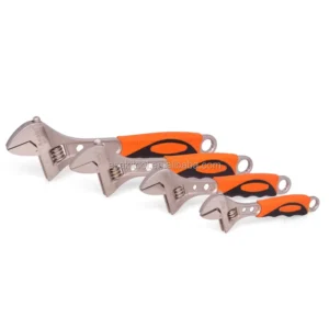 High Grade 6″ 12″adjustable Spanner Wrench Tool with Rubber Handle