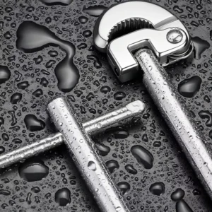 High Performance Sink Wrench Clamping Range 8 to 28mm High Hardness Electroplated Surface Anti Rust for Faucet Work