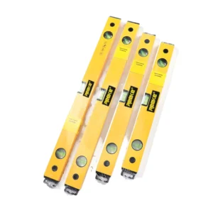 High Precision Aluminum Alloy REEKE Industrial Magnetic Spirit Level with + 10mm Accuracy and 0 5m Range