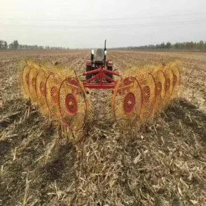High Productivity Folding Rake for Haystack New Condition Lawn Mower with Bearing Finger Wheel Core Component Included