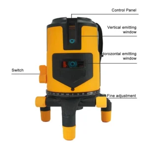 High Quality 5 Lines 360 Rotary Laser Green Nivel Laser Level for Decoration