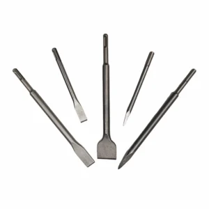 High Quality 5pcs 40Cr Hammer Drill Chisel Impact Scaling Bit for Tile Masonry Concrete & Brick for Impact Chisels & Punches