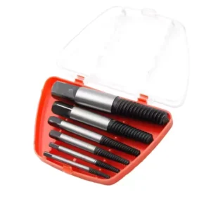 High Quality 6pcs Screw Extractors Removers Center Drill Bits Set for Broken Damaged Screws Bolts Studs