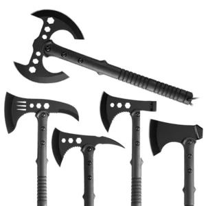 High Quality CNC Outdoor Camping Survival Double Blade Axe Stainless Steel for Hunting Factory for DIY Enthusiasts