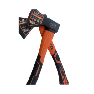 High Quality Carbon Steel Outdoor Axe with Fiberglass Handle for Woodworking