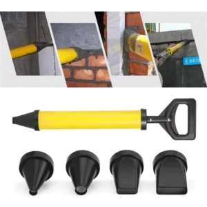 High Quality Caulking Gun Cement Lime Pump Grouting Sprayer Applicator Grout Filling Tools With 4 Nozzles