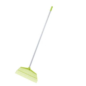 High Quality Customizable OEM Garden Hand Tools Outdoor Plastic Handle Grass Harrow Lawn Rake Leaf Grabber Rake