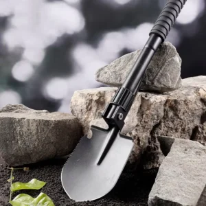 High Quality Emergency Folding Handle Spade Outdoor Folding Multifunction Tactical Shovel for Camping Hiking