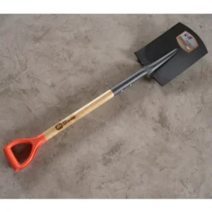 High Quality Heavy Duty Spade and Shovel with Wooden Handle S525 3D